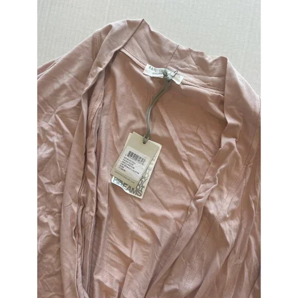 Barefoot Dreams Luxe Milk Jersey Duster Robe Faded Rose Small/Medium NWT